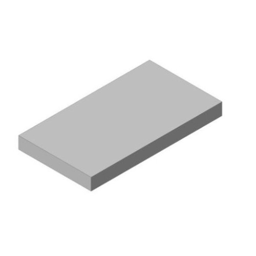 Šamotová deska spodní boční KV HEAT W 2G 70.50.01 